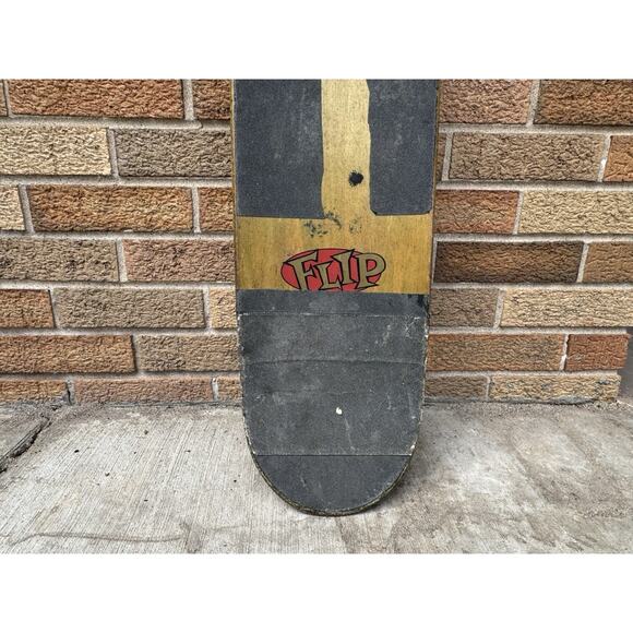 1996 Flip Geoff Rowley Skateboard Deck Blue Meanie Andy Scott Wheels Grind King - Picture 13 of 13